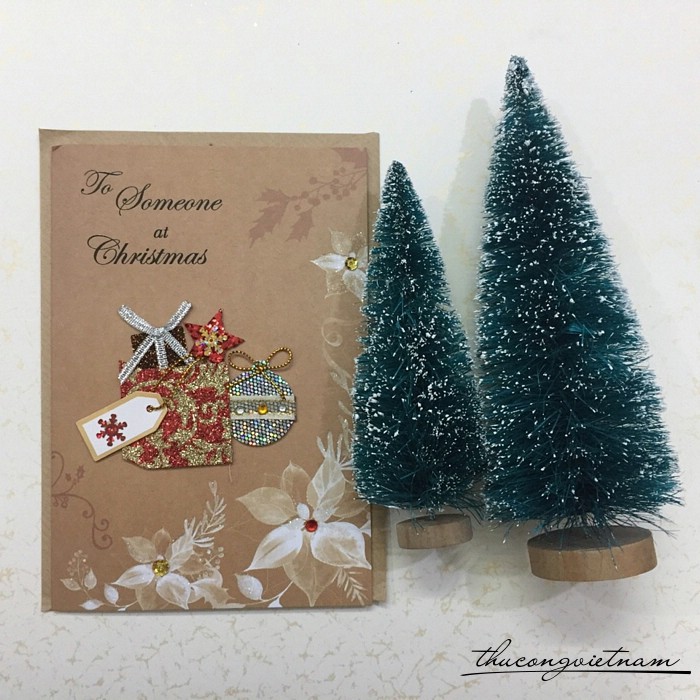 Thiệp Giáng Sinh Món Quà Nhỏ